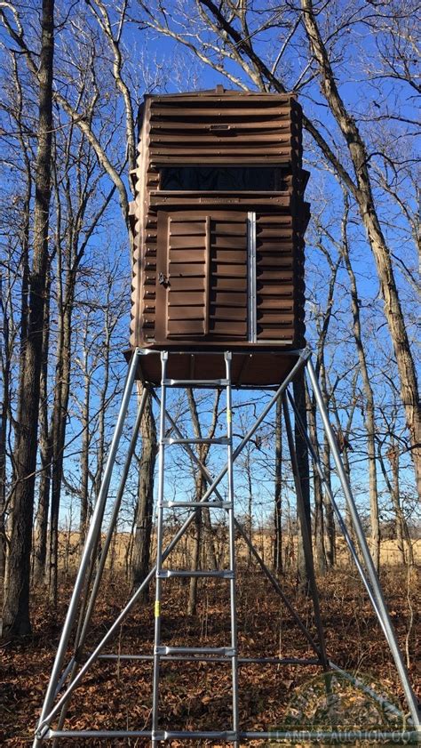 These <b>stands</b> typically employ a tripod structure to elevate the hunter for a better vantage point. . Deer stands for sale near me